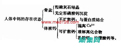 無機鹽在人體內的狀態