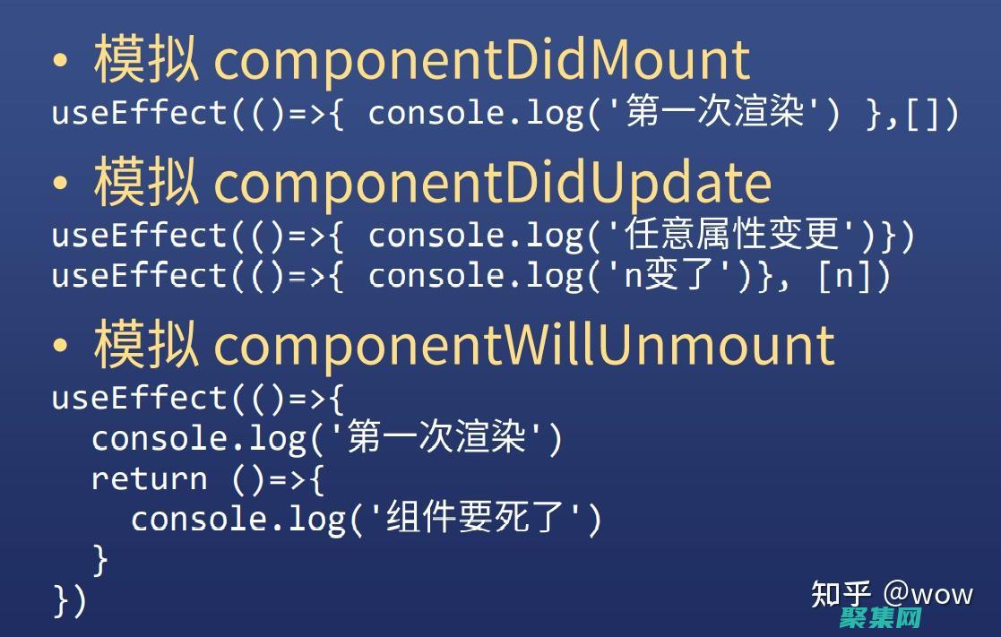 聲明式組件生命周期管理