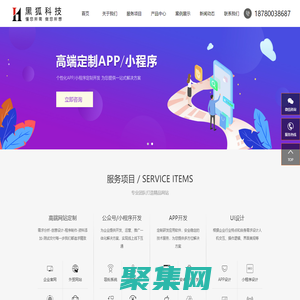 成都黑狐科技有限公司,成都網站建設公司,APP開發,微信小程序,網站設計找黑狐科技【官網】