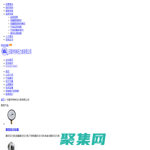 30年壓力表行業領航者,壓力表生產廠家-無錫市特種壓力表有限公司