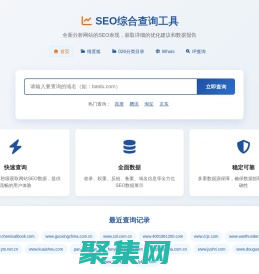 SEO綜合查詢工具 - 專業的網站SEO數據分析平臺 | 網站權重查詢 | 收錄反鏈檢測
