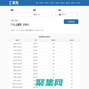 實時在線全球貨幣匯率計算器 - 實時匯率網