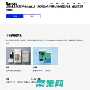 NAMERS命名者-英文品牌起名-中文商標取名-塑造強勢國際品牌