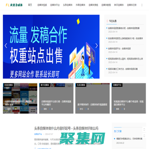 鳳梨自媒體-分享推薦新手自媒體視頻掙錢運營教程